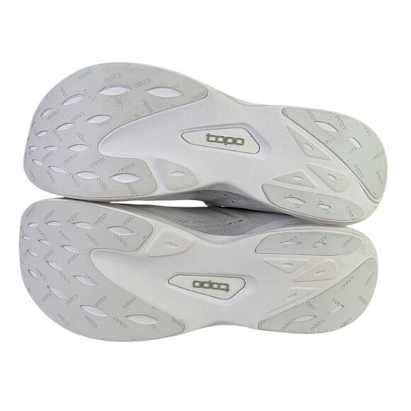 Topo Specter Shoes Mens 9 White Running Sneakers Athletic Comfort Mesh - Picture 9 of 12